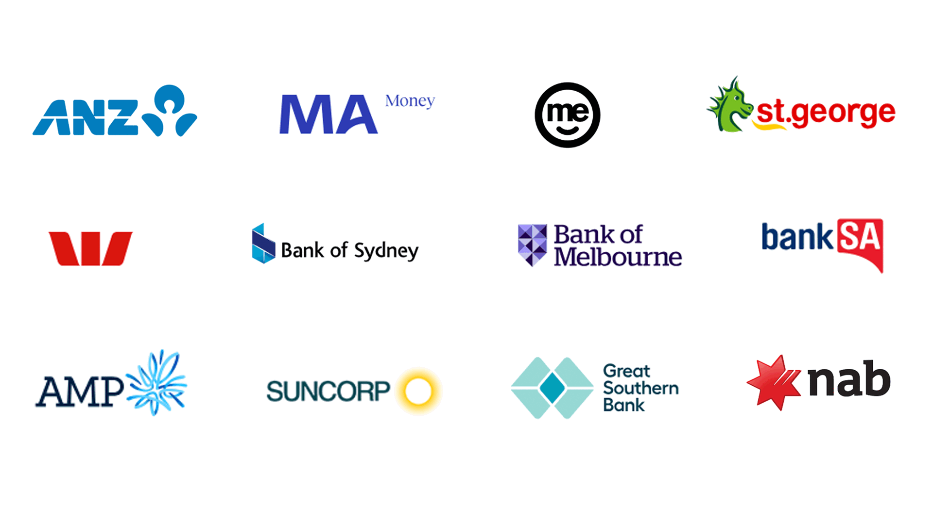 Bank Logos Animation